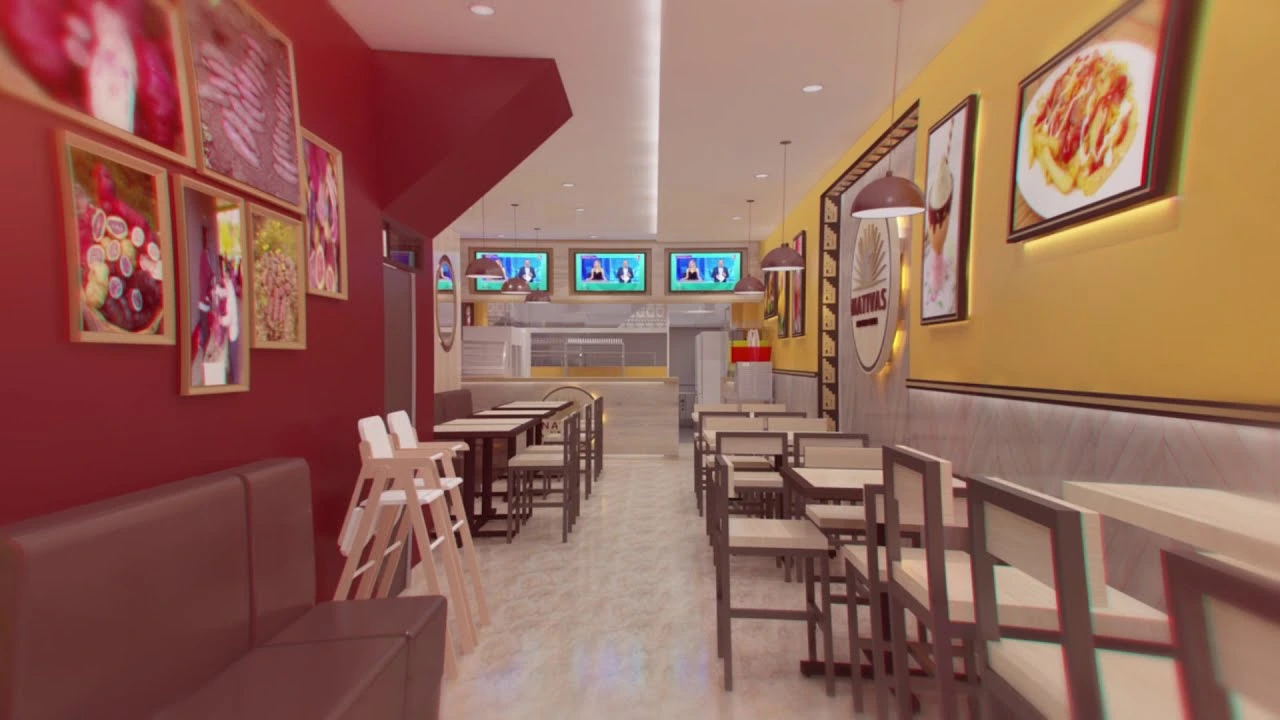 Proyecto destacado de Fuente de soda - Diseño interior 1 Fuente de soda - Proyecto 1