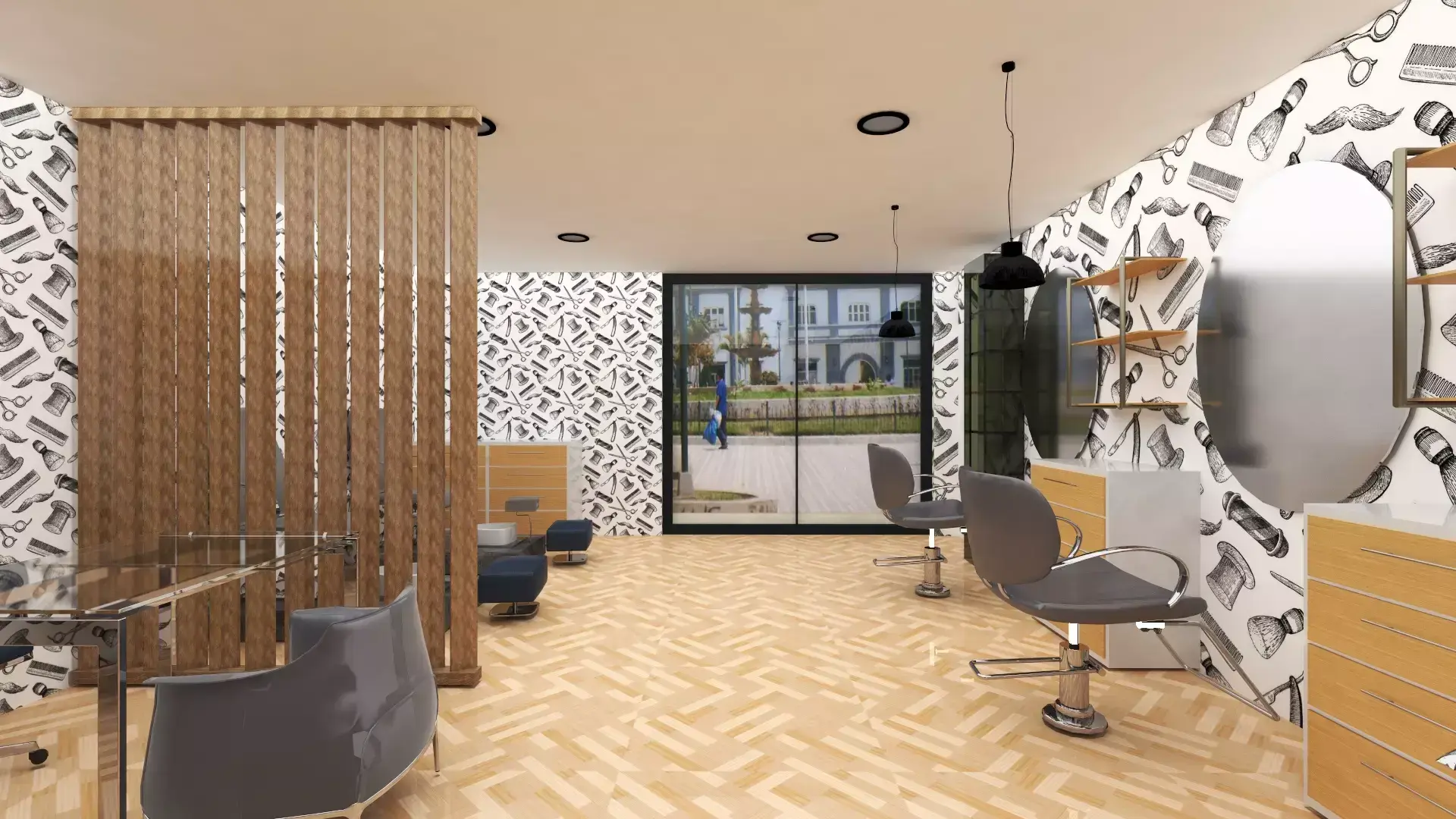 Salón de belleza y barbería 3