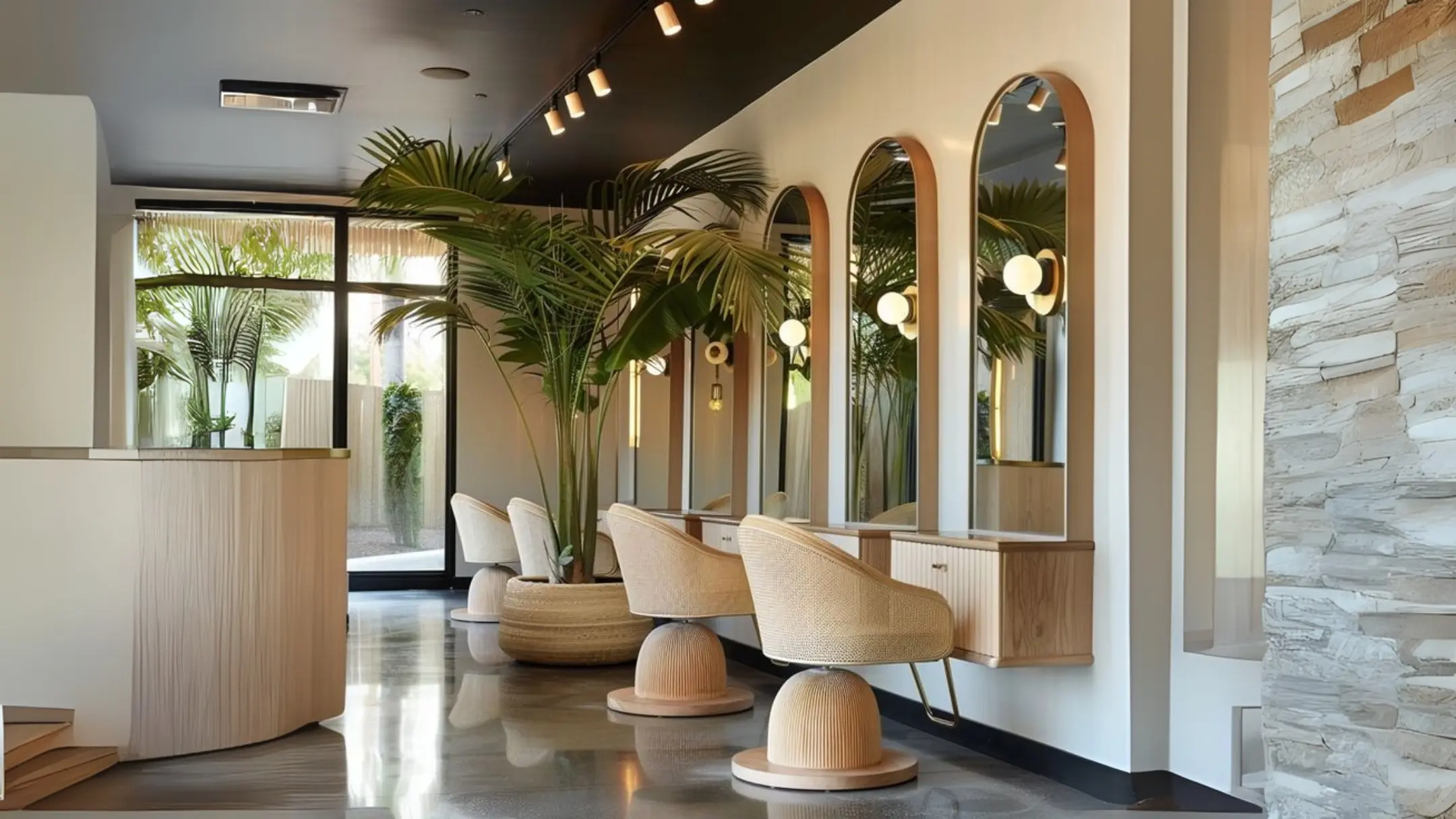 Proyecto destacado de Salón de belleza y barbería - Diseño interior 9 Salón de belleza y barbería - Proyecto 9