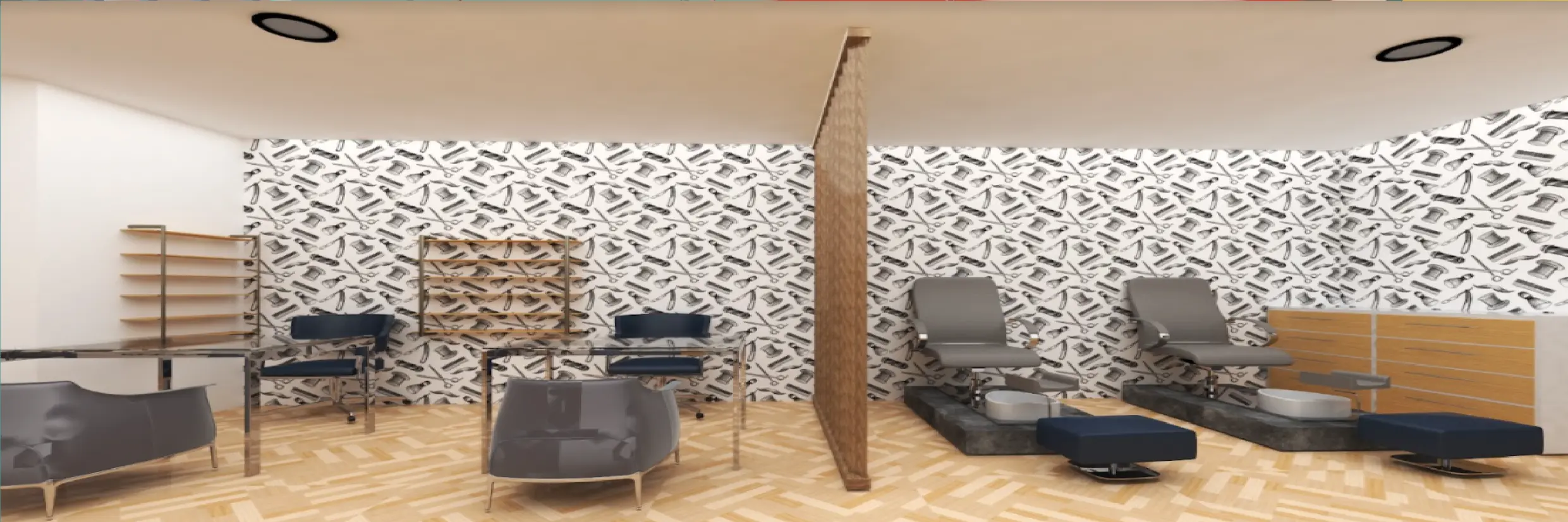 Salón spa y barbería 5